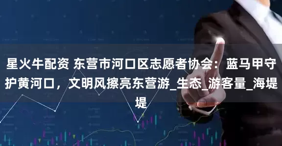星火牛配资 东营市河口区志愿者协会：蓝马甲守护黄河口，文明风擦亮东营游_生态_游客量_海堤